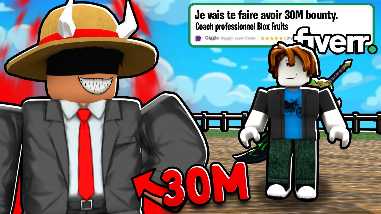 Miniature Roblox Blox Fruits bounty realisee par JNIAX