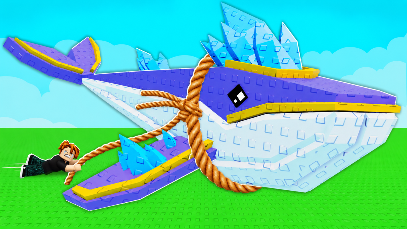 Miniature Catch and Tame baleine realisee par JNIAX
